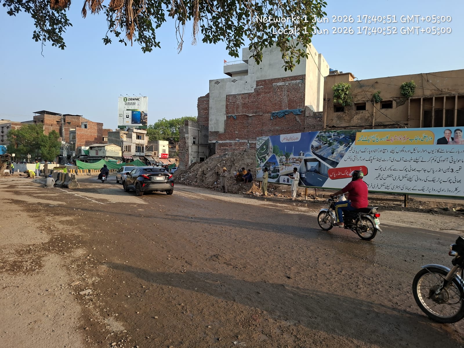 AD Valley billboard and hoarding project